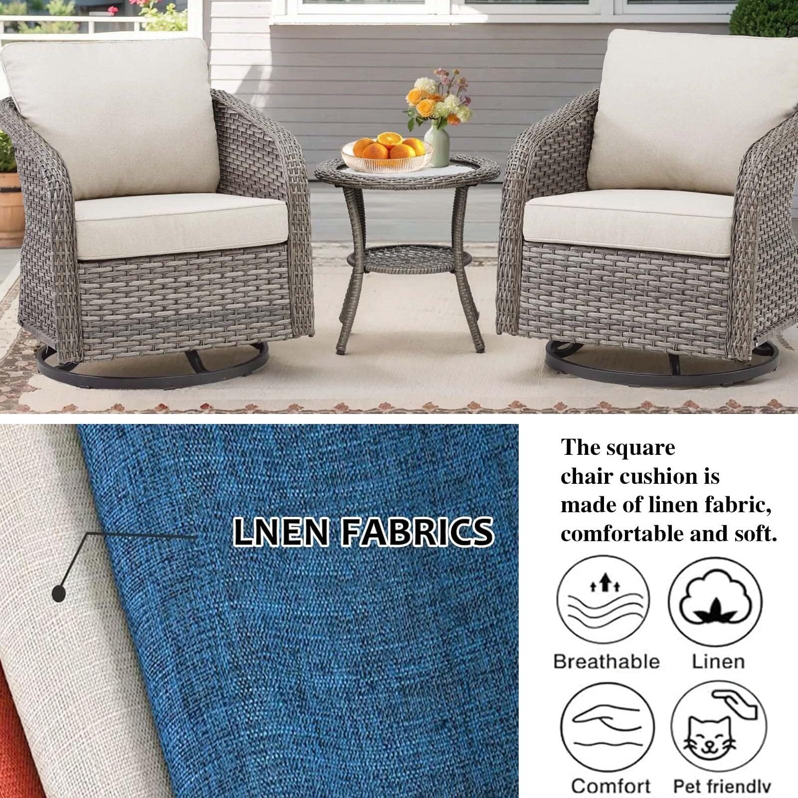 JingNian Coussin Rehausseur Épais Tissu Lin Coussin de Chaise Mousse Haute Densité 35D Assise Orthopédique Lavable pour Fauteuil Roulant Voiture Bureau à l'Unité(Dark Blue,50 * 50 * 10cm)