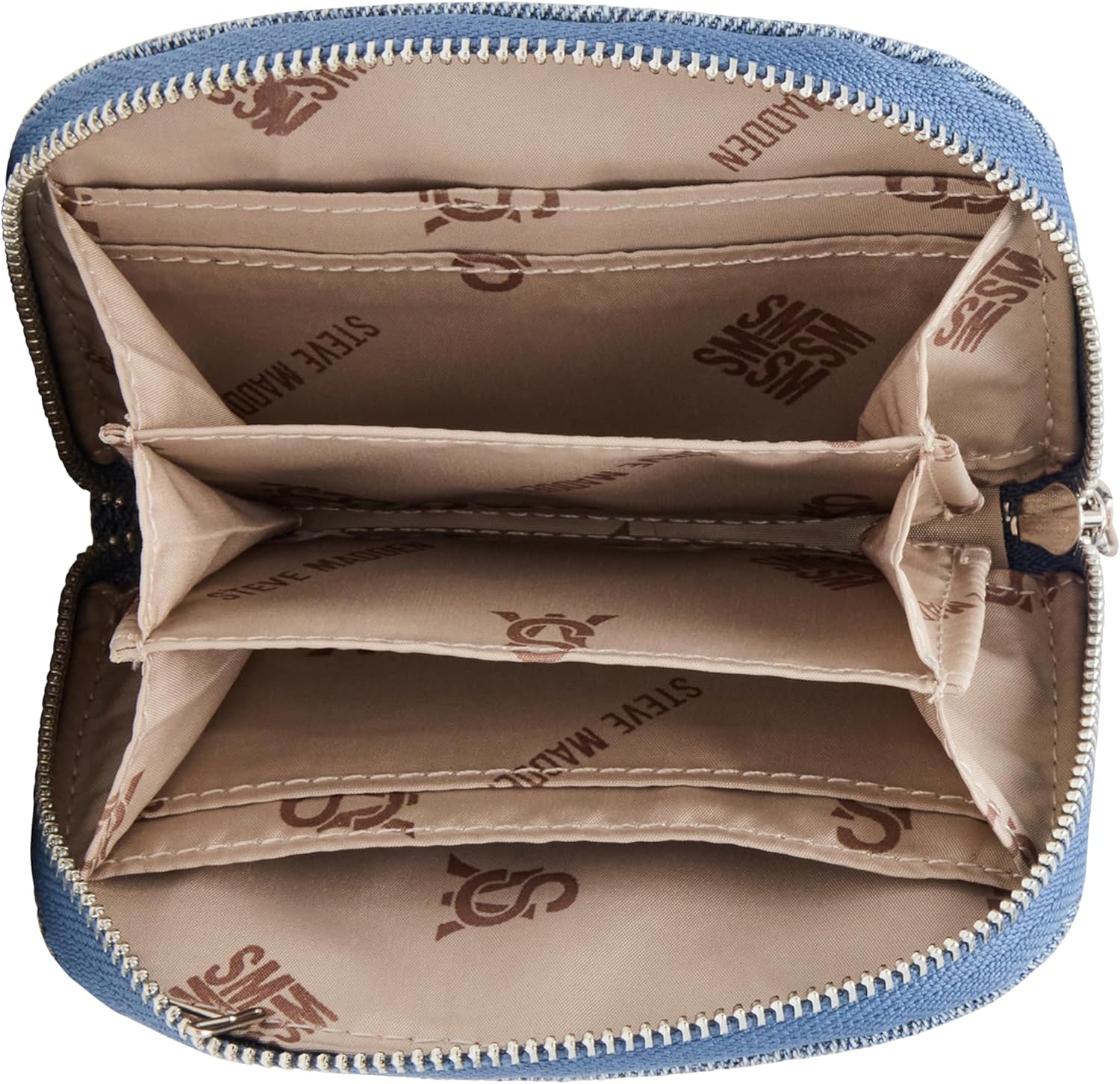 Steve Madden womens Steve Madden JADEZ Dome Zipper Pouch
