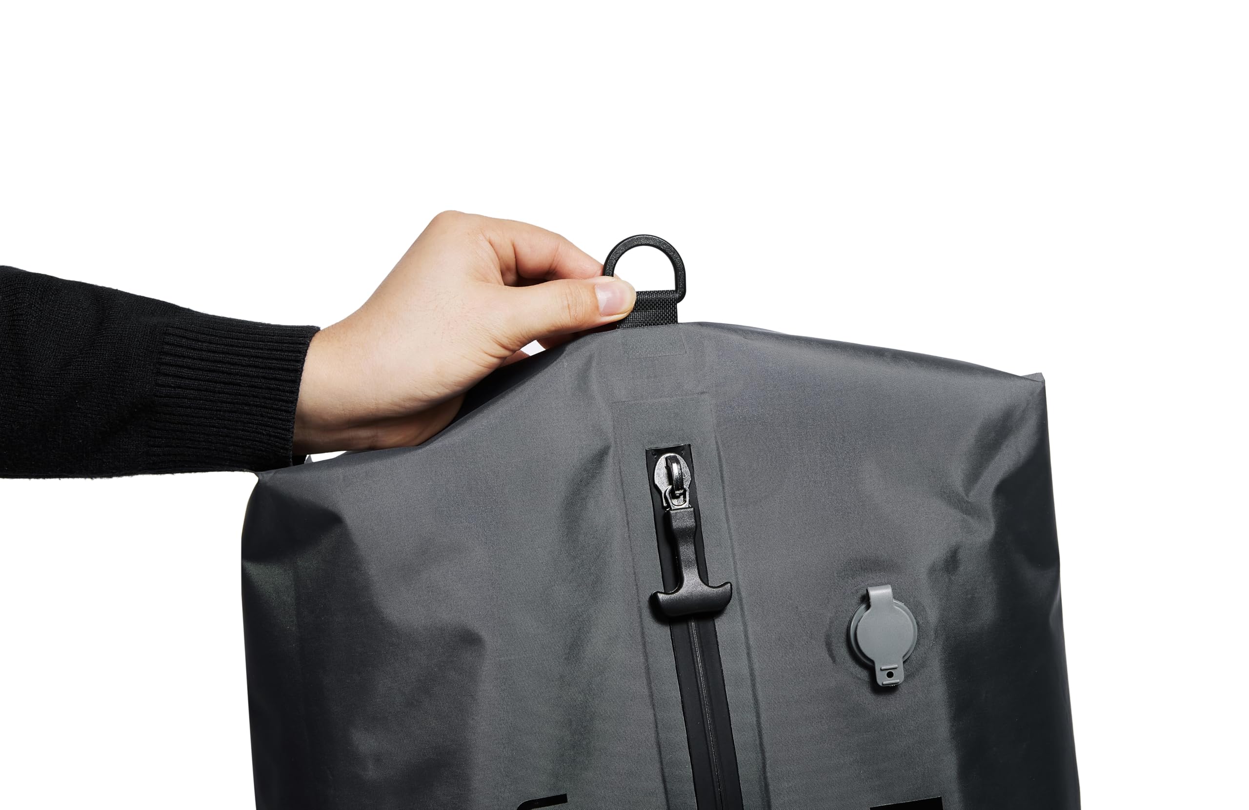 CELIMS – Vakuum-Kompressionsbeutel 48x33x15cm | Vakuumbeutel | 25L | Wasserdicht & Wiederverwendbar | Platzsparend für Koffer | Ideal für Koffer, Reisen und Zuhause | Schwarz