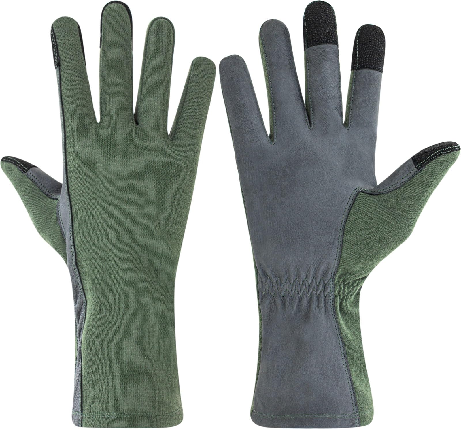 Nomex Outdoor-Handschuhe mit Touchscreen für Flugflieger und Piloten