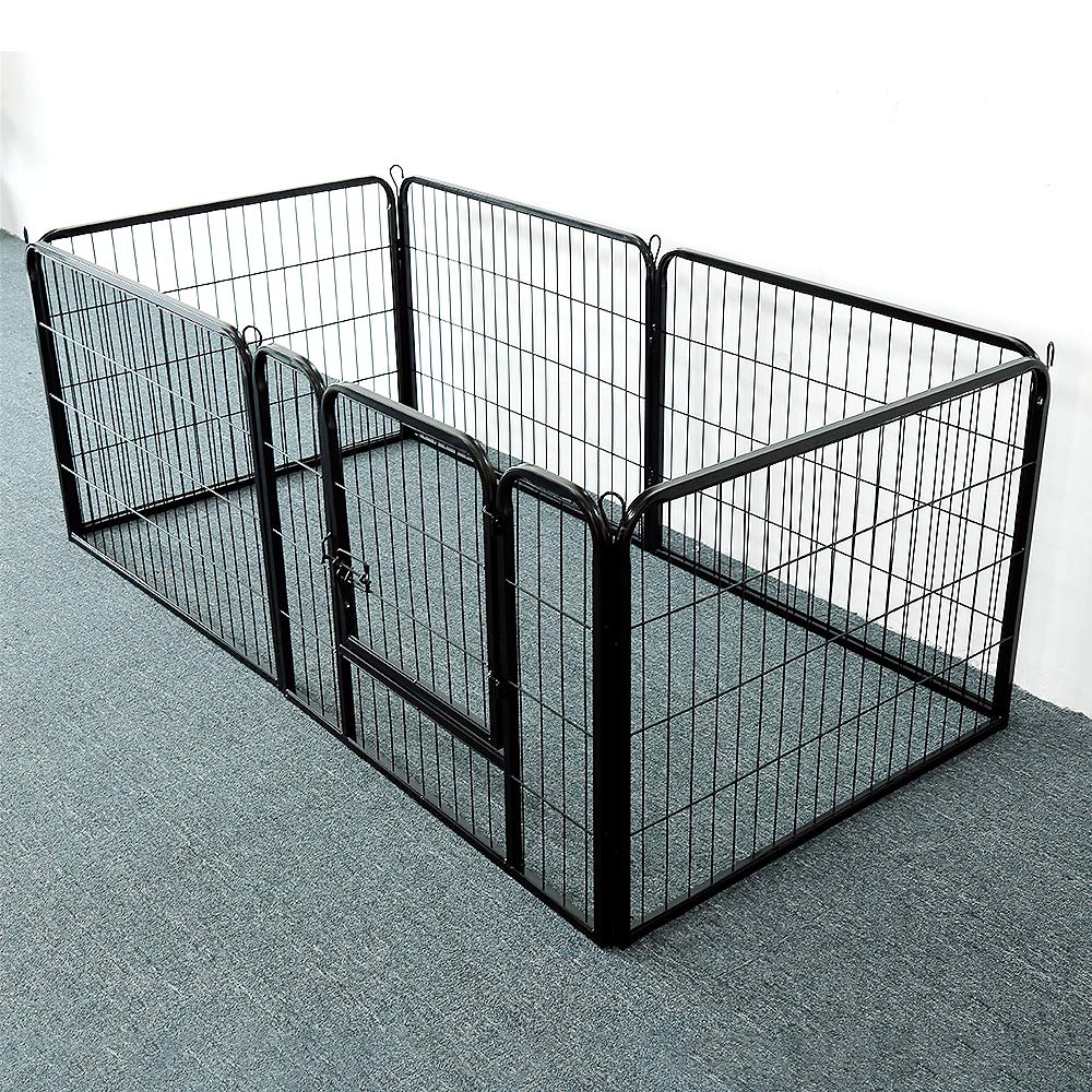 Barriera di sicurezza per bambini, multifunzione, con fissaggio a pressione per porte e scale, per protezione camino, per bambini, con 1 porta e 5 Element