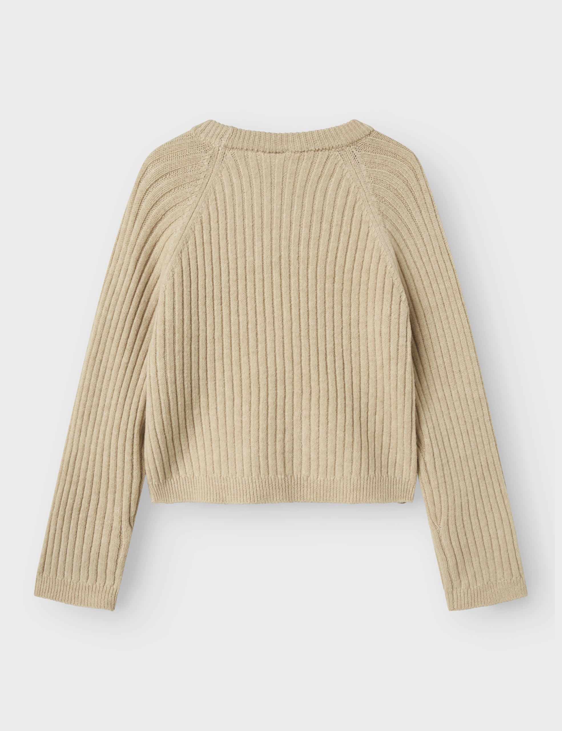 NAME IT Mädchen Nkfrikine Ls Short Knit Pullover P
