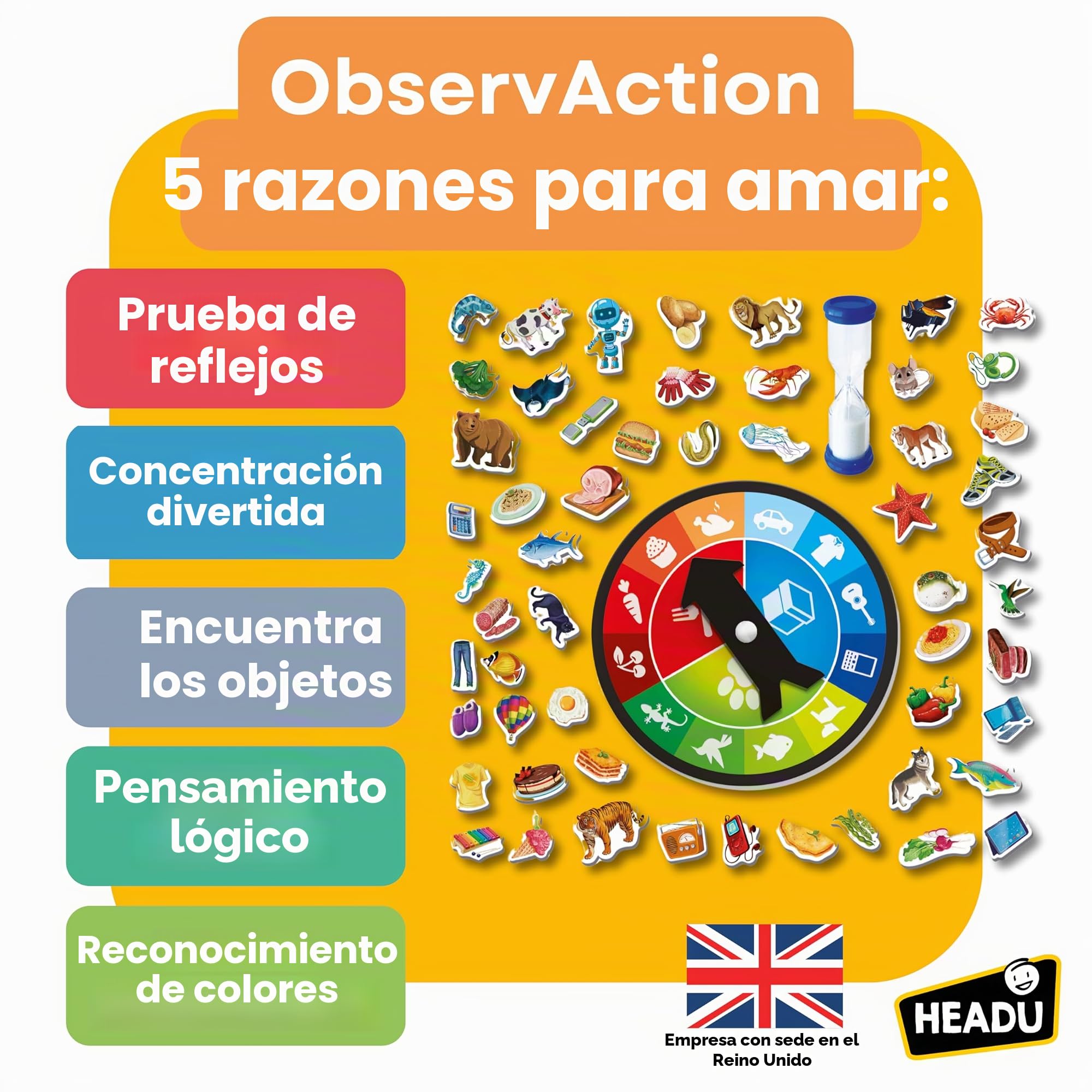 Comprar Let's Save The Animals - Juego De Observación Y Memoria De Ludattica Agenda 2030 8057158622938