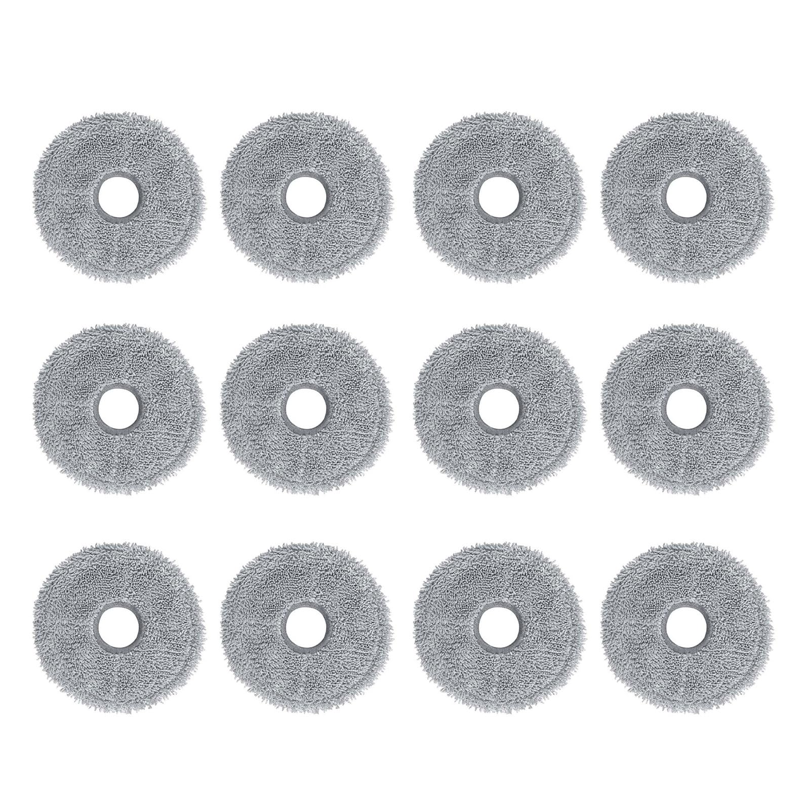 Jazuaiao Cleaning Cloths Mop Attachments Mopping Cloth Replacement Pad Nonwovens Texture Suitable for Automatic Sweeping Robot Mop Cloth
