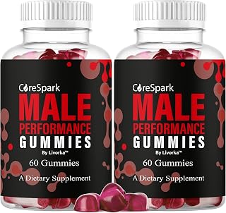 (2 Pack) CoreSpark Gummies - Official CoreSpark Gummy Supplement For Men, Maximum Strength Performance, Natural CoreSpark Multivitamin Support Overall Health & Wellness, 120 Gummies For 2 Months