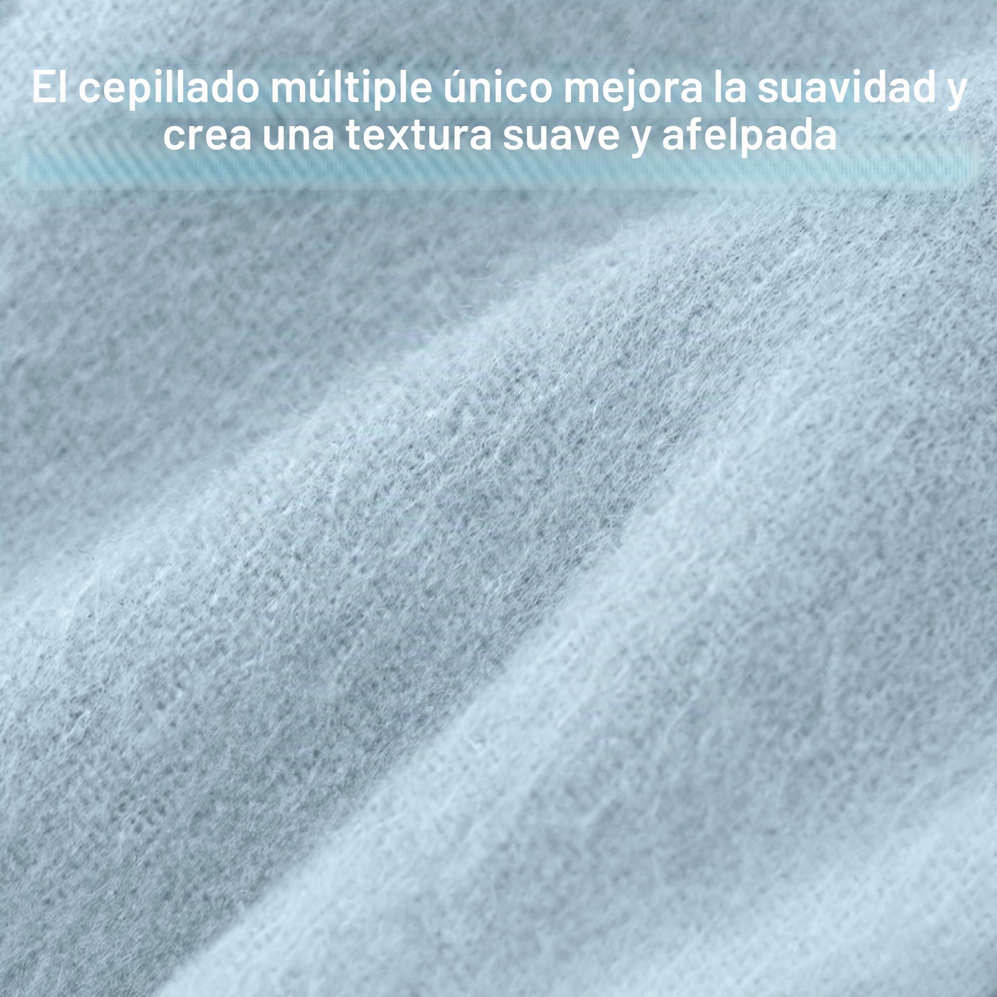 Sleep Philosophy True North by Cozy Flannel - Juego de sábanas de Franela 100% algodón Ultra Suave para Clima frío, tamaño matrimonial, Azul Bosque