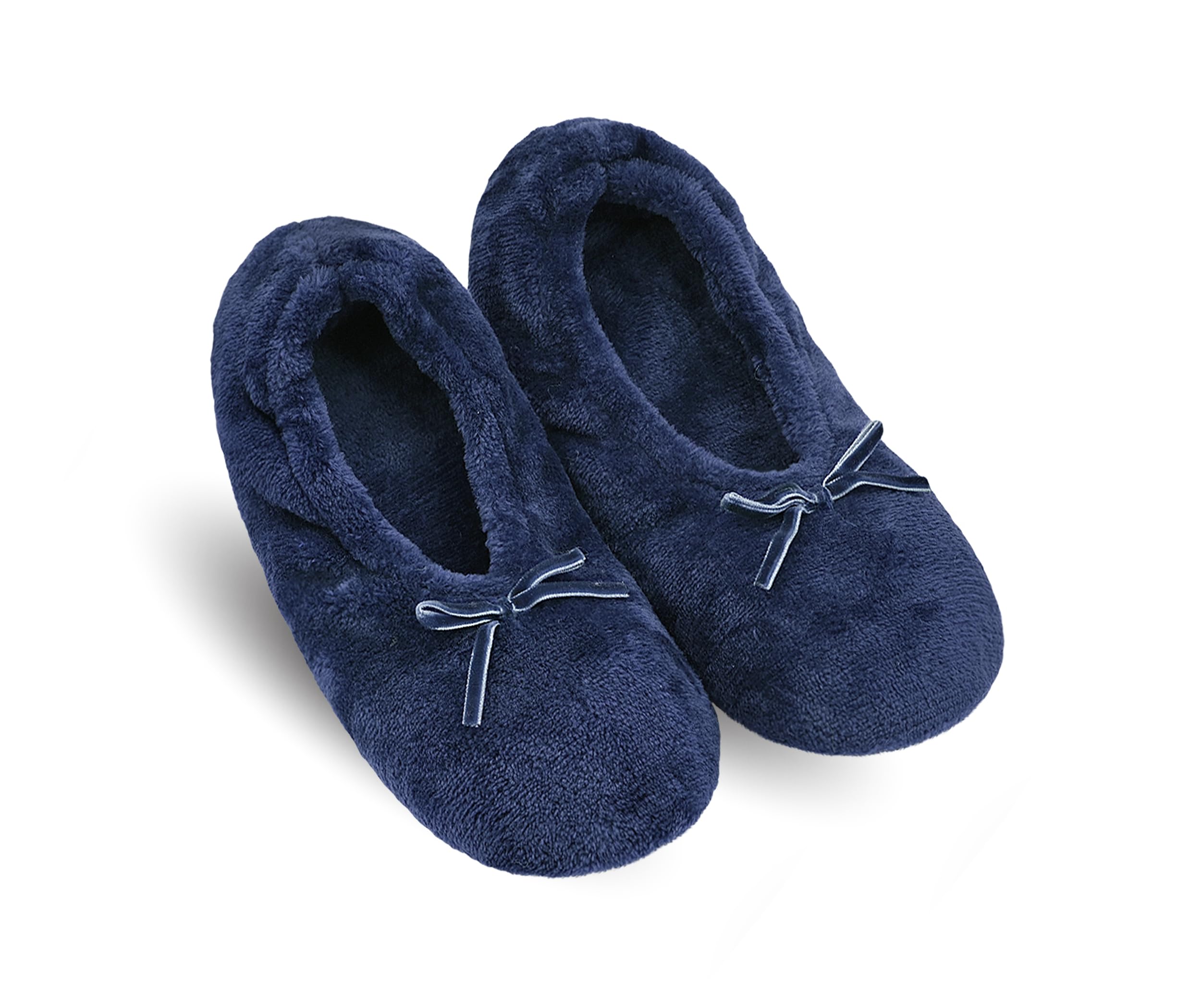 Keyela Women's Ballerina Slippers,Non-Slip Bedroom Slippers Socks