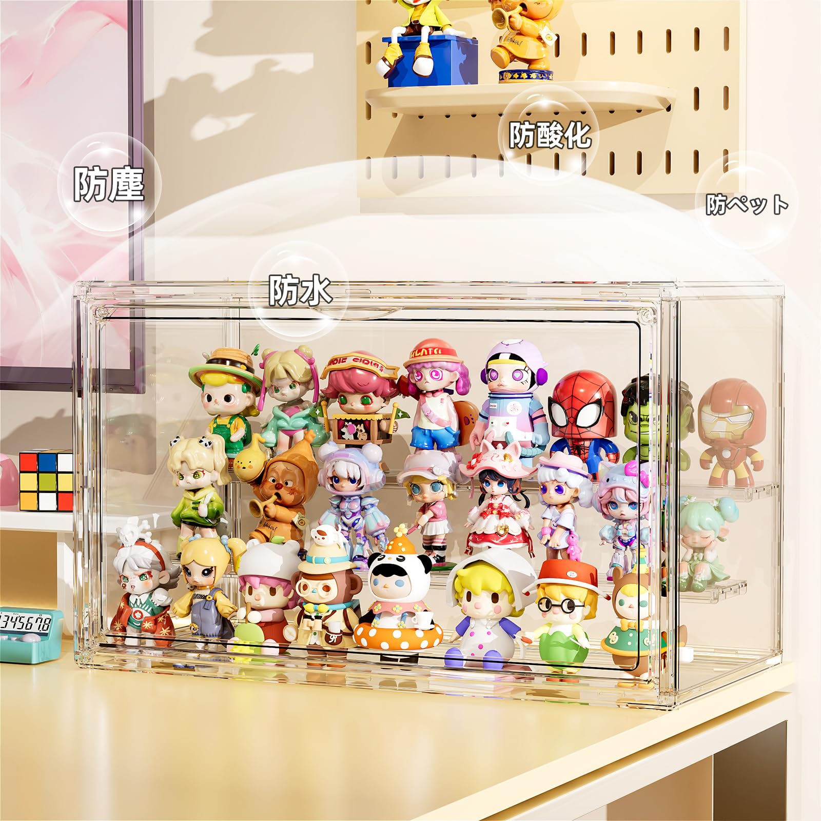 Amazon.co.jp: JOYZAN フィギュアケース クリア 透明 コレクション