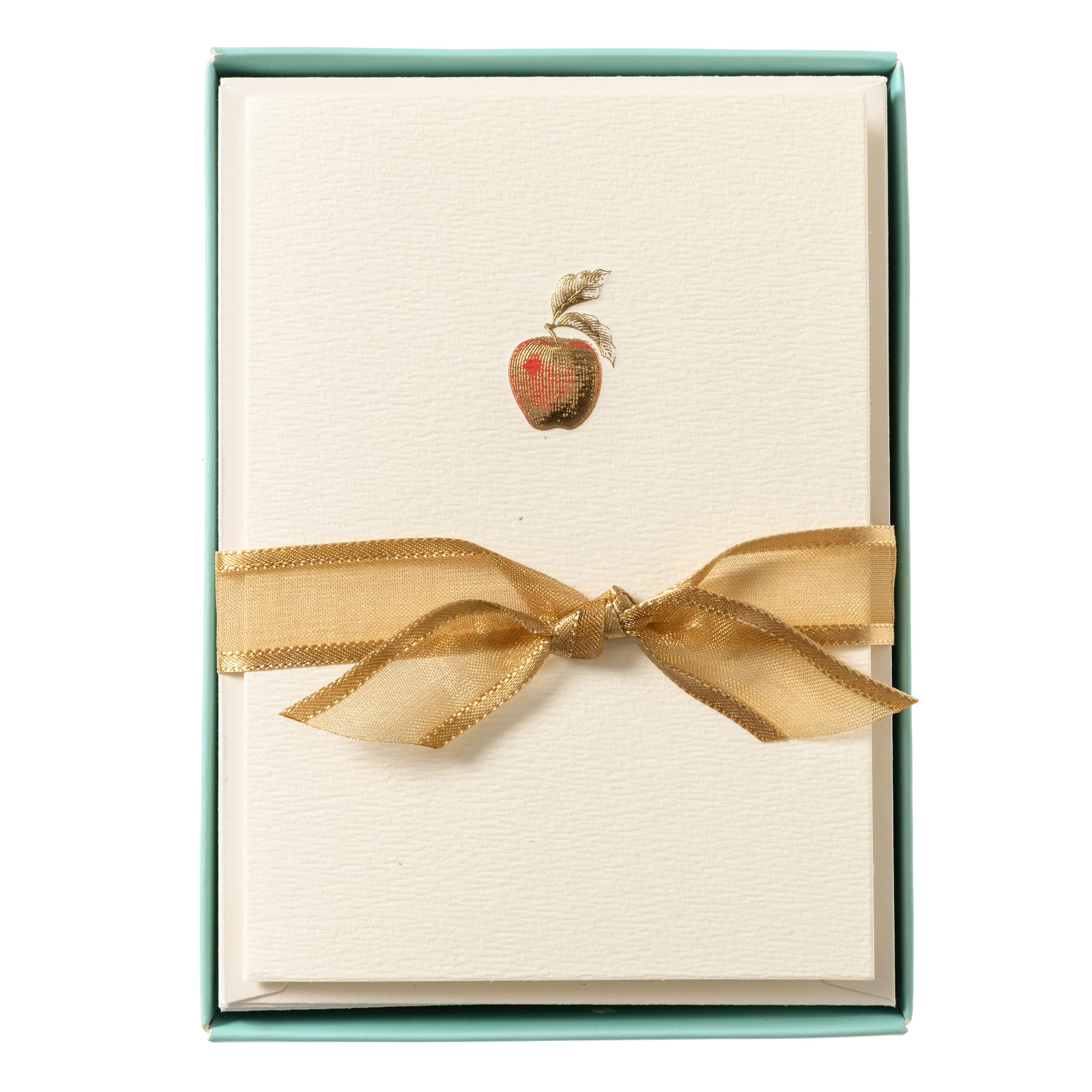 Graphique Apple La Petite Presse Boxed Notecards - 10 Embossed Cards