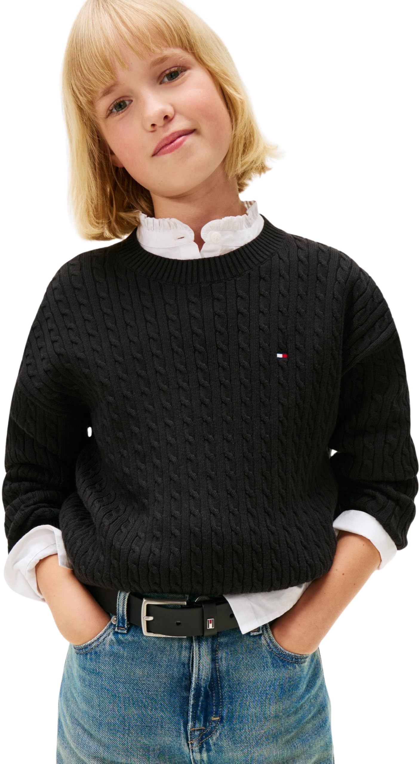 Tommy Hilfiger Mädchen Pullover