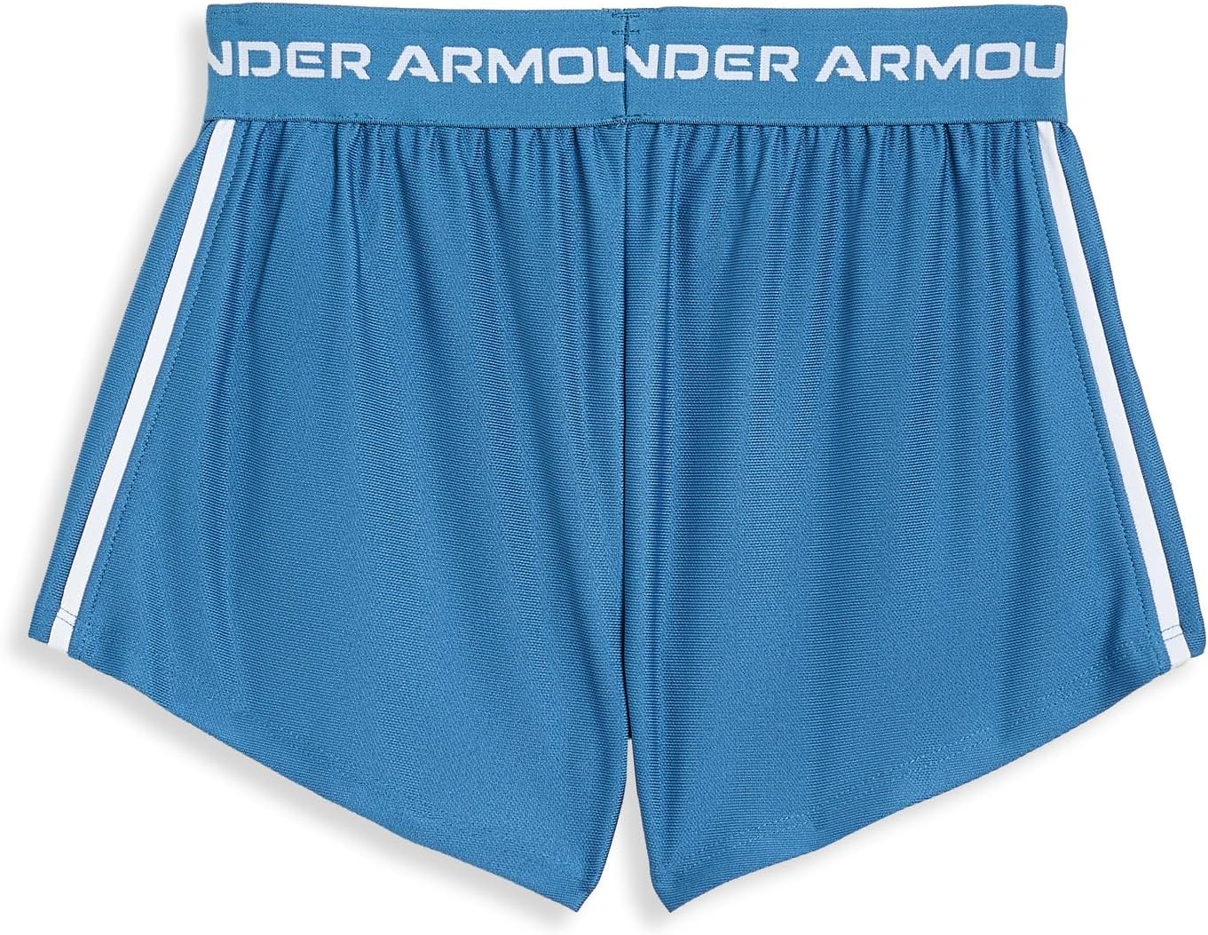 Under Armour Girls' Tech Play Up Shorts, 430 Blue, YXS