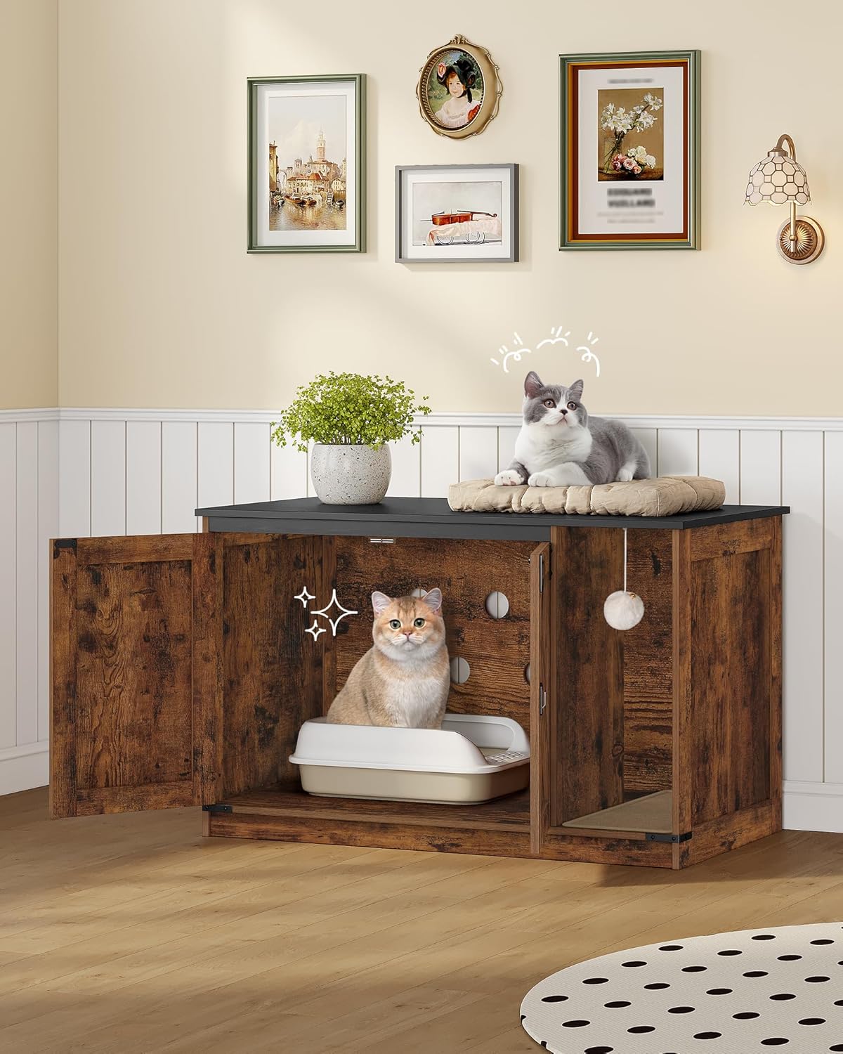 Cat Litter Box Enclosure