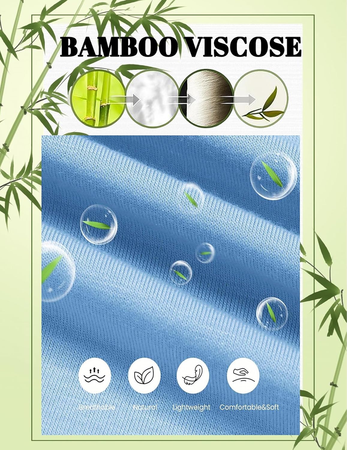 Ekouaer Womens Pajama Sets Cami Shorts Set Viscose from Bamboo Tank Top and Shorts 2 Piece Soft Sleeveless Lounge Set - Image 4