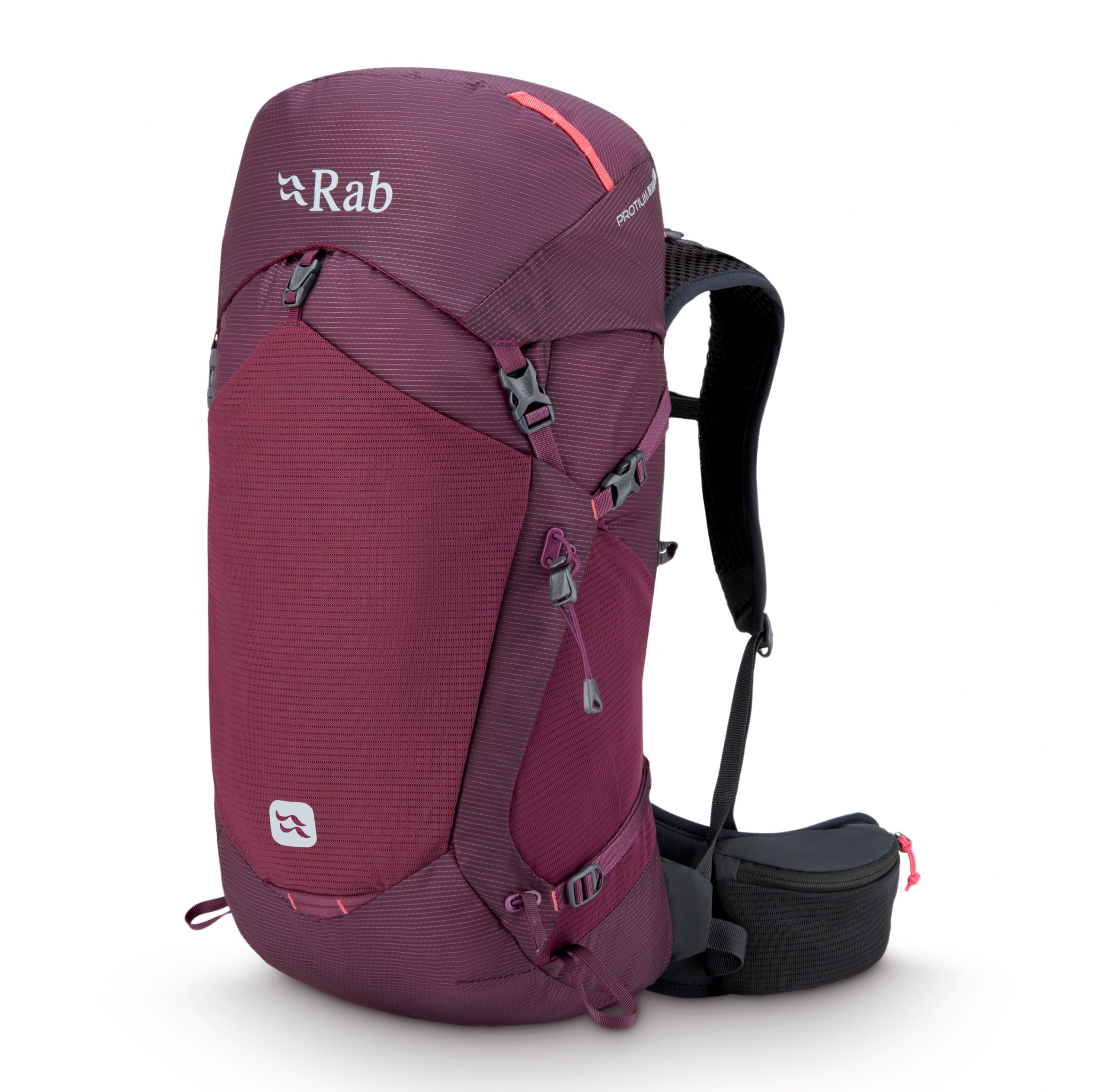 Rab Women's Mulberry Protium Nd 33-Liter Lightweight Backpack - Comfortable Daypack For Hiking & Trekking - Small/Medium