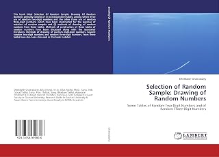 Selection of Random Sample: Drawing of Random Numbers: Some Tables of Random Two-Digit Numbers and of Random Three-Digit Numbers