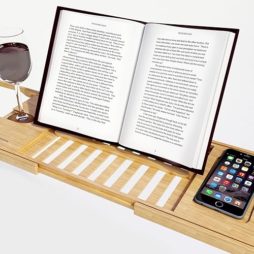 Miniatura 5 de Bandeja de bambú para pica expansible Bath Dreams