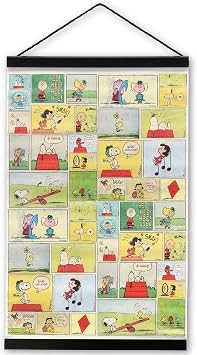 Peanuts Comic Strip Hanging Canvas Banner