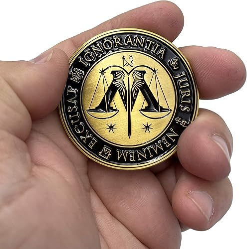 EL8-021 Departamento de Aplicación de la Ley Mágica DMLE Moneda de desafío