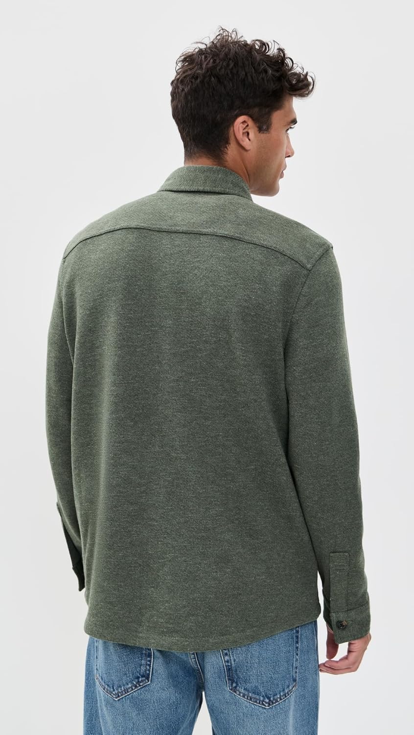 Faherty Men's Inlet Knit CPO Shirt