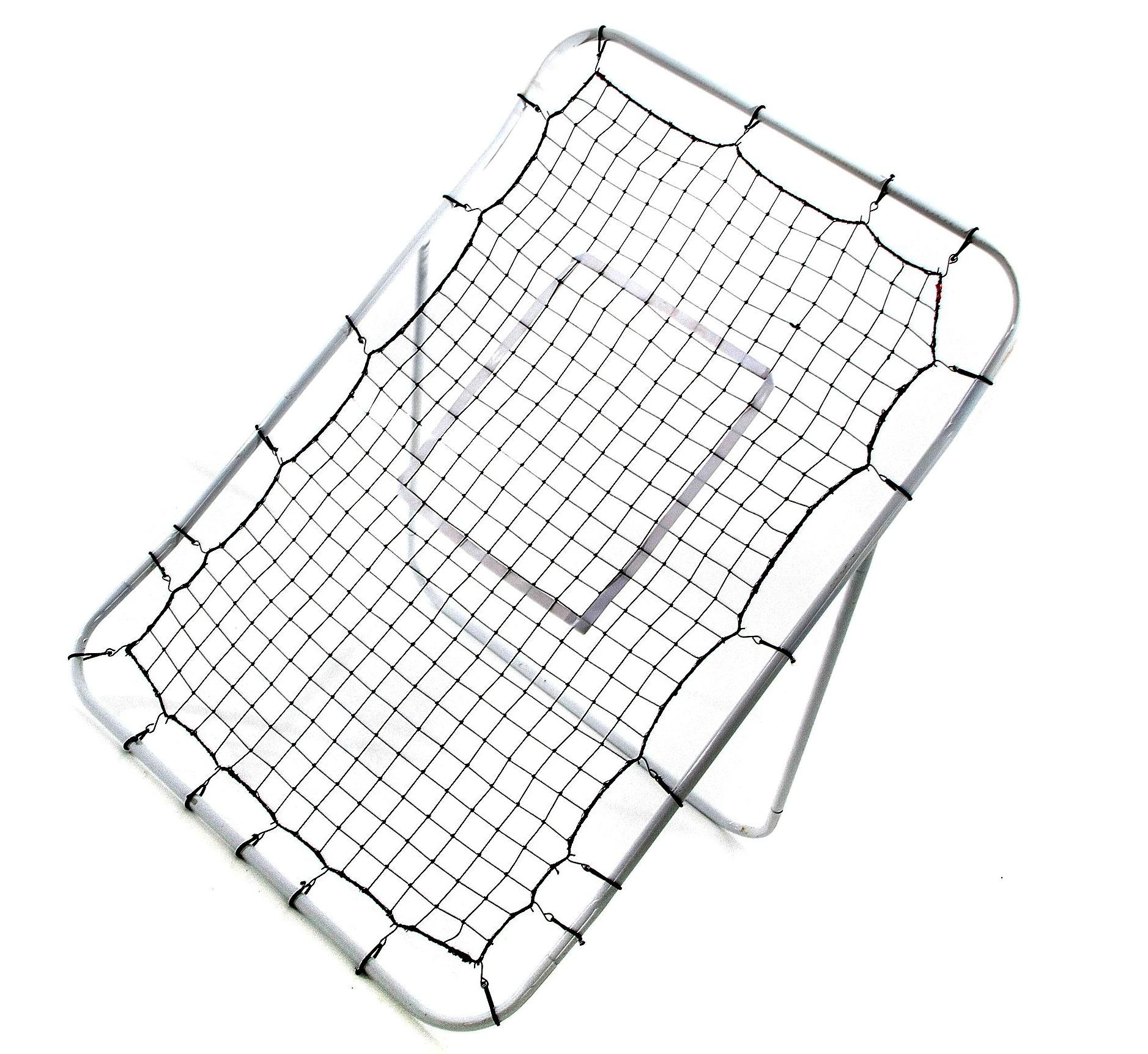 Multi-Sport Rebounder Net for Football, Tennis, and Ball Games – Adjustable Angle, Steel Frame – Training Aid with Ground Pegs
