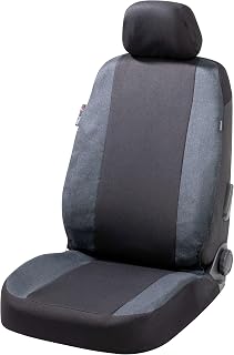 Walser carrier seat cover Löwbäck, Universal seat cover for front single seat, car seat cover for vans, conveyors Cover anthracite 10504
