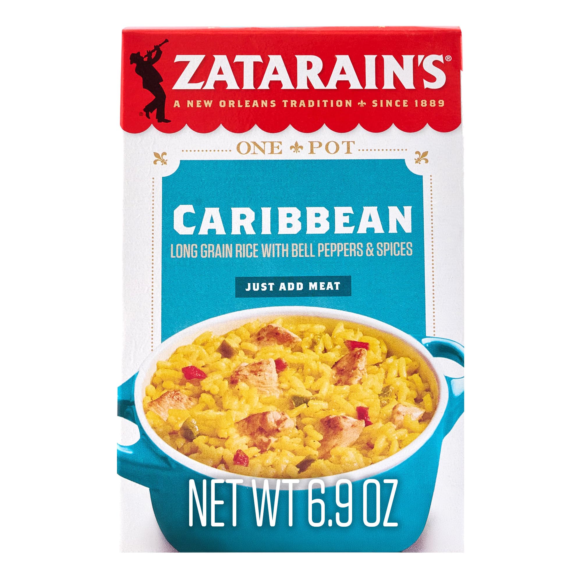 Amazon.com: Zatarain's Rice Mix, Caribbean, Flavorful Side Dish or