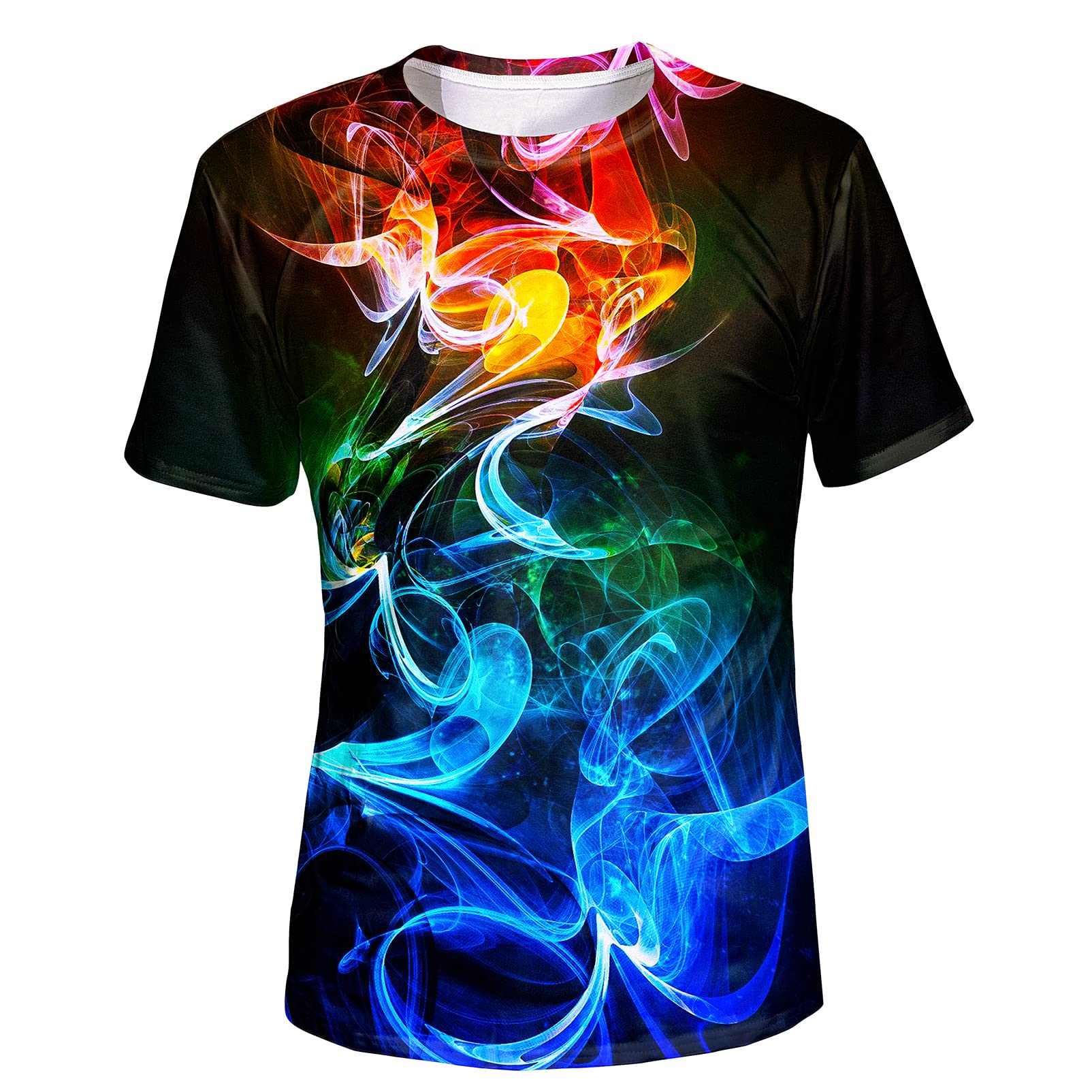 LAIDIPASUnisex T-Shirt for Men and Women 3D Graphic Tee Adult Novelty Shirt Size S-XXL