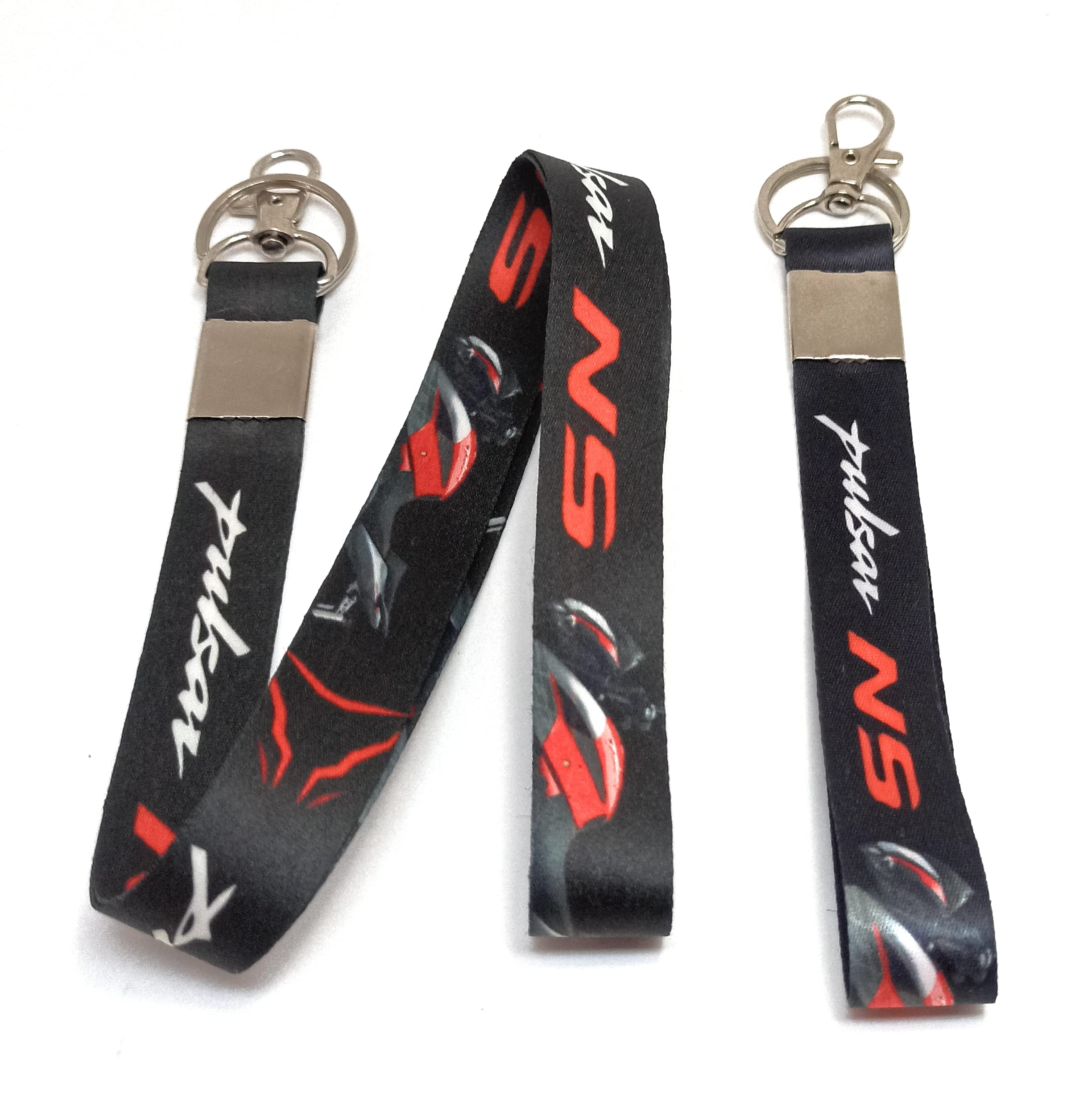 Pulsar Ns I'd Card Holder Fabric Lanyard Set Of 2 Black-image-28