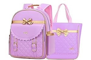 MysticBags Princess Waterproof Backpack for Girls