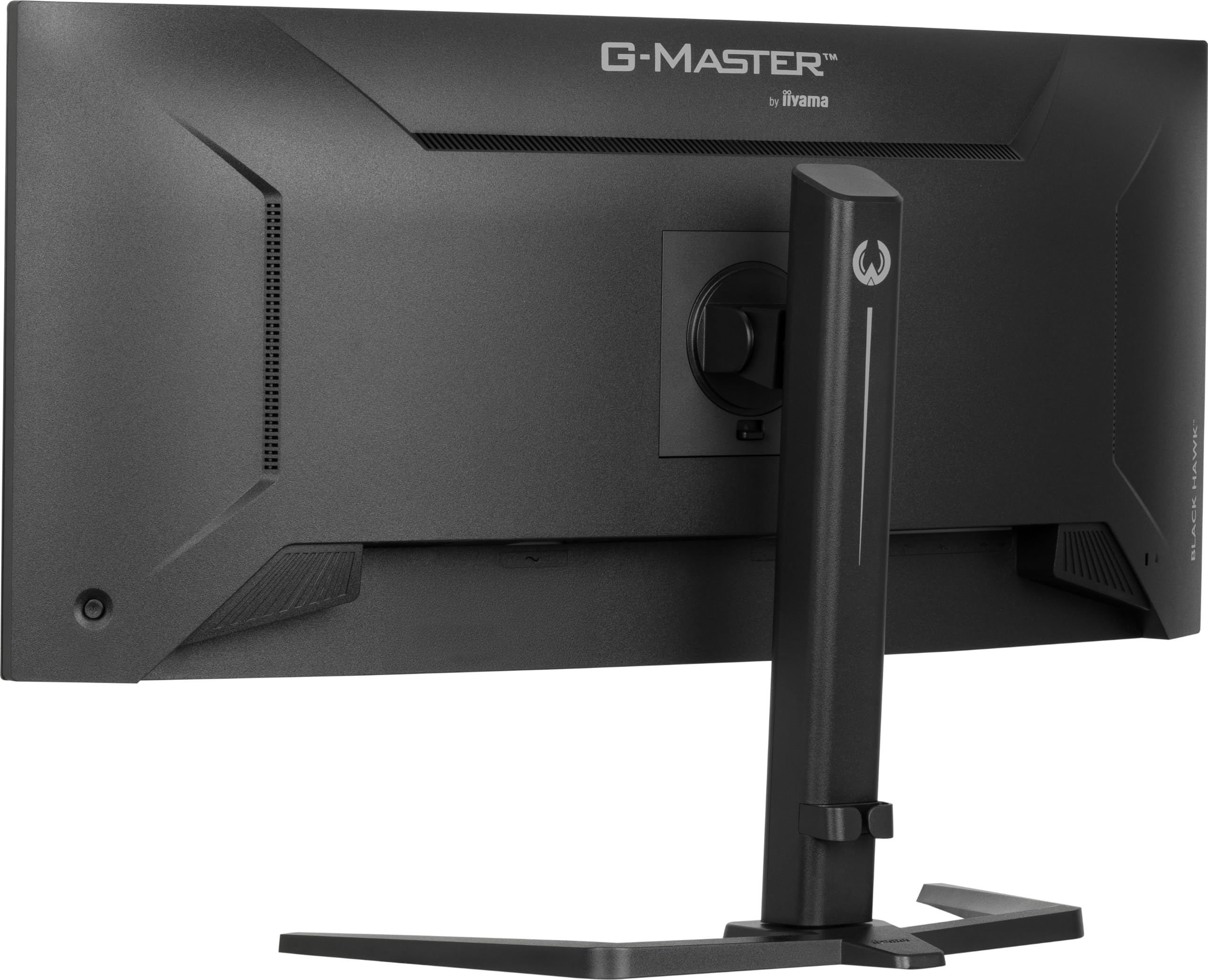 iiyama G-Master Black Hawk, VA courbé 1500R, 3440x1440@120Hz, 0.6ms, FreeSync Premium, 500cd, Haut-parleurs, DP, HDMI, USB HUB (2x3.2, 2xType C), 15cm Pied en réglable en Hauteur, ecran pc Gamer