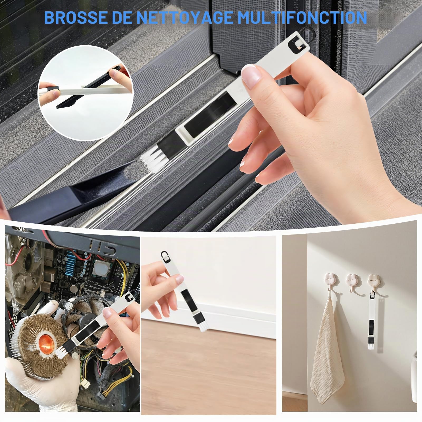 Moustiquaire de fenêtre 150x400 cm - Fibre de verre - Protection contre les insectes - Moustiquaire et grille de fenêtre - Robuste - Protection pour chats - Moustiquaire en gaze découpable pour
