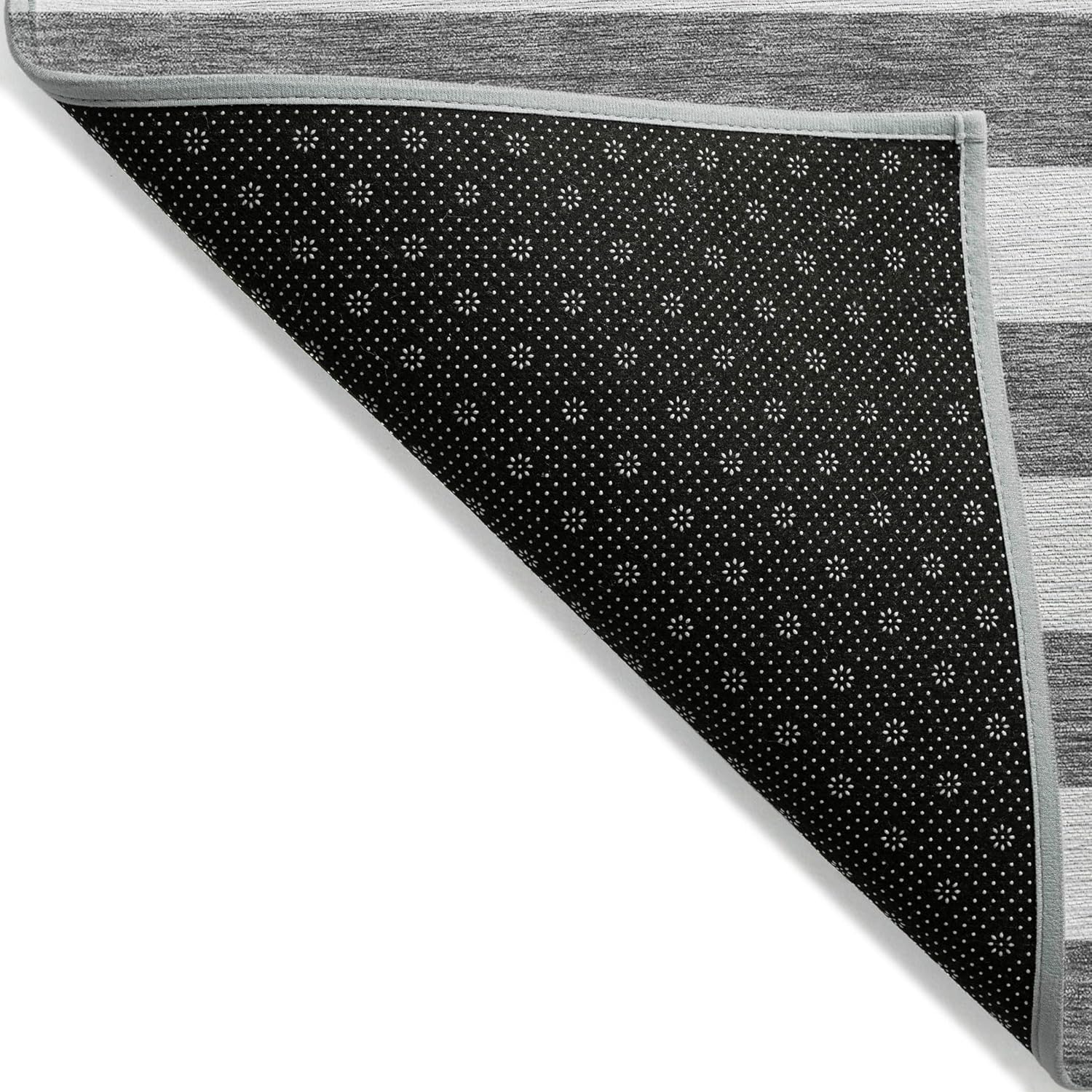 Addison Rugs Chantille ACN528 Gray 2'6" x 3'10 Indoor Outdoor Area Rug, Stain Resistant, Machine Washable, Non Shedding, Bedroom, Living Room, Dining Room, Kitchen Rug