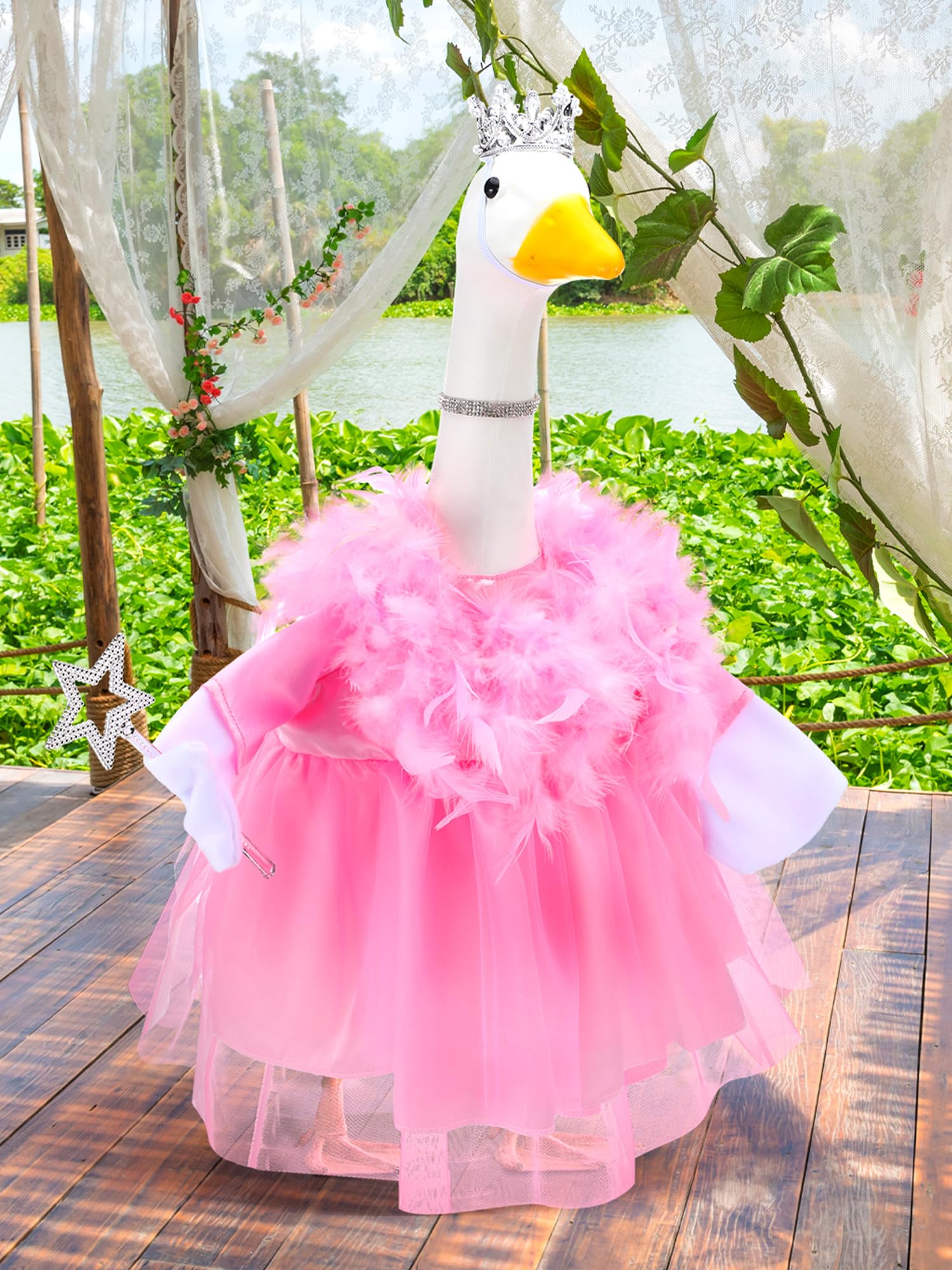 Amazon.com: Outus Princess Goose Outfits 23" Pink Porch Goose Costume for Funny Geese Cloth Princess Birthday Party Summer Baby Shower Mother's Day Garden Yard Decor : Patio, Lawn & Garden Amazon.com: Outus Princess Goose Outfits 23" Pink Porch Goose Costume for Funny Geese Cloth Princess Birthday Party Summer Baby Shower Mother's Day Garden Yard Decor : Patio, Lawn & Garden