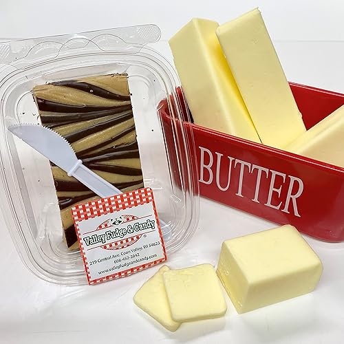 Miniatura 6 de Valley Fudge, chocolate con mantequilla de maní, dulce de azúcar artesanal fresco, mantequilla real, caramelo gourmet, paquete de media libra