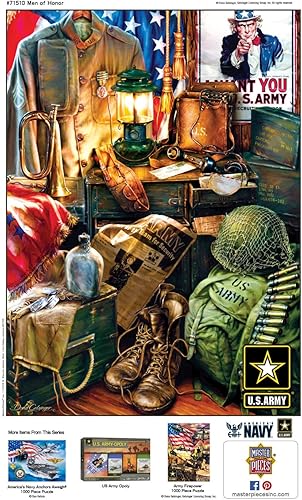 Miniatura 10 de MasterPieces Rompecabezas de 1000 piezas - Marina de los Estados Unidos - 19.25 x 26.75 pulgadas
