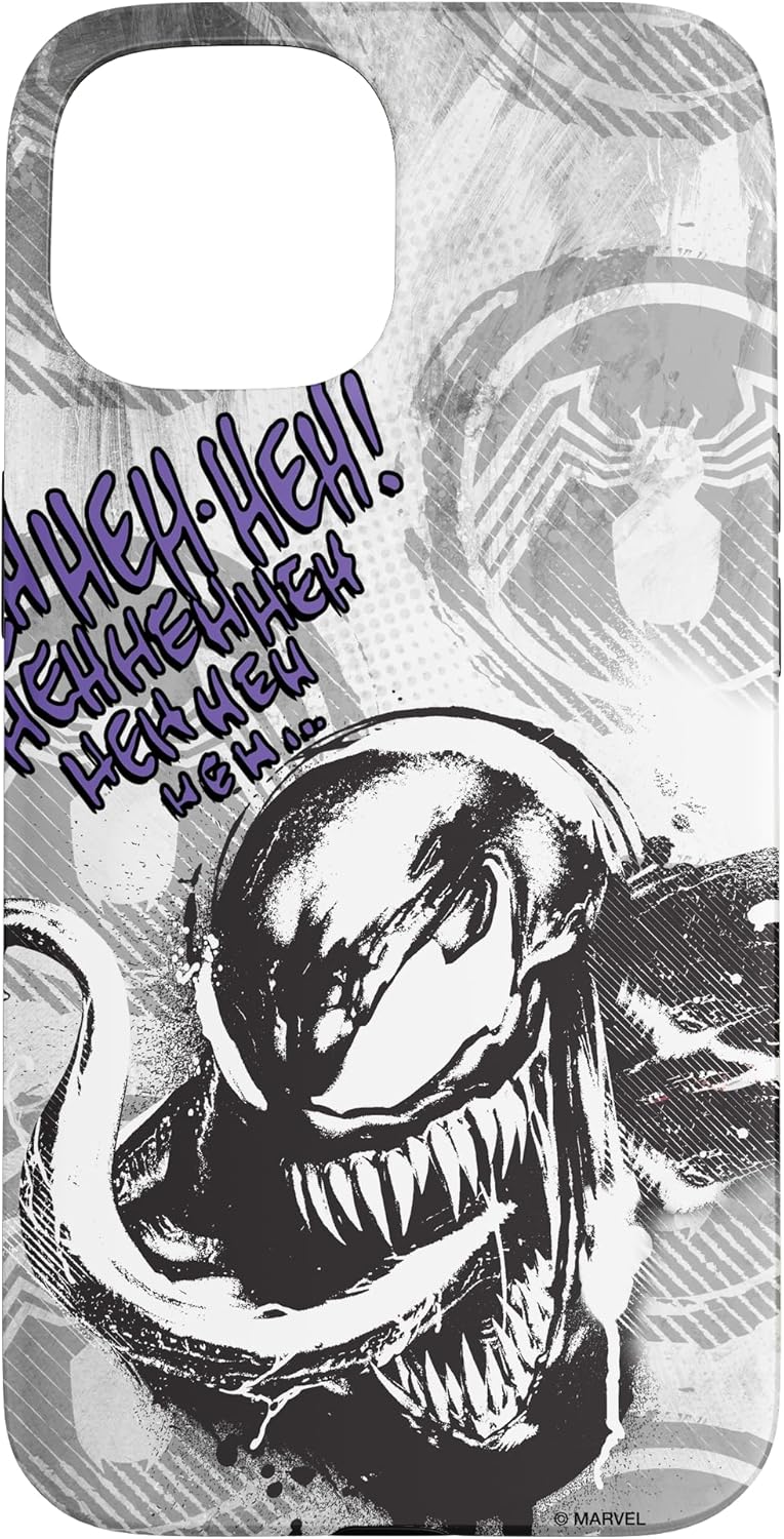 Marvel Venom Eddie Brock Symbiote Laugh Case for iPhone 16