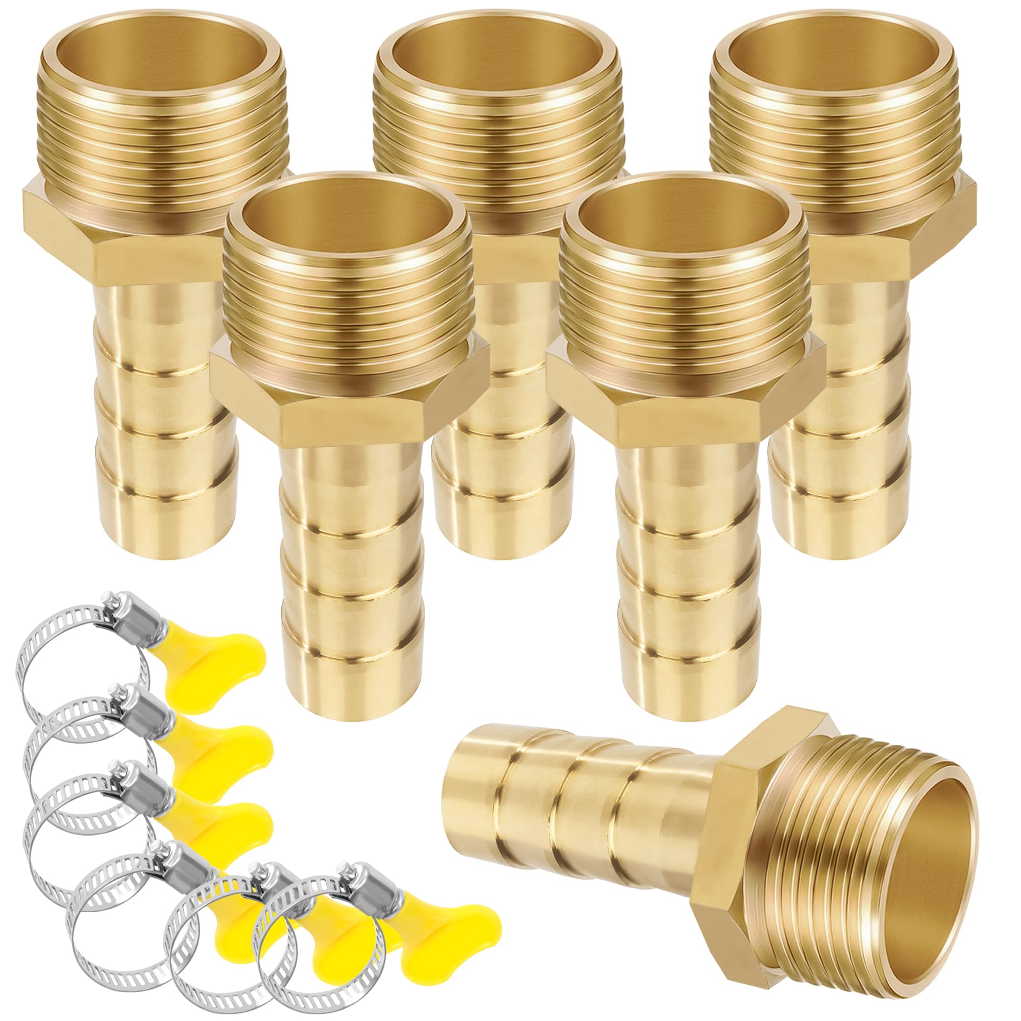 Connettore Dritto Per Depuratore Acqua 3/8 NPT Femmina X Tubo 1/4 – 15 Pezzi In POM Per Osmosi Inversa E Idroponica