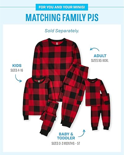 Miniatura 3 de The Children's Place Kids' Family Matching, Festive Christmas Pajama Sets, Cotton