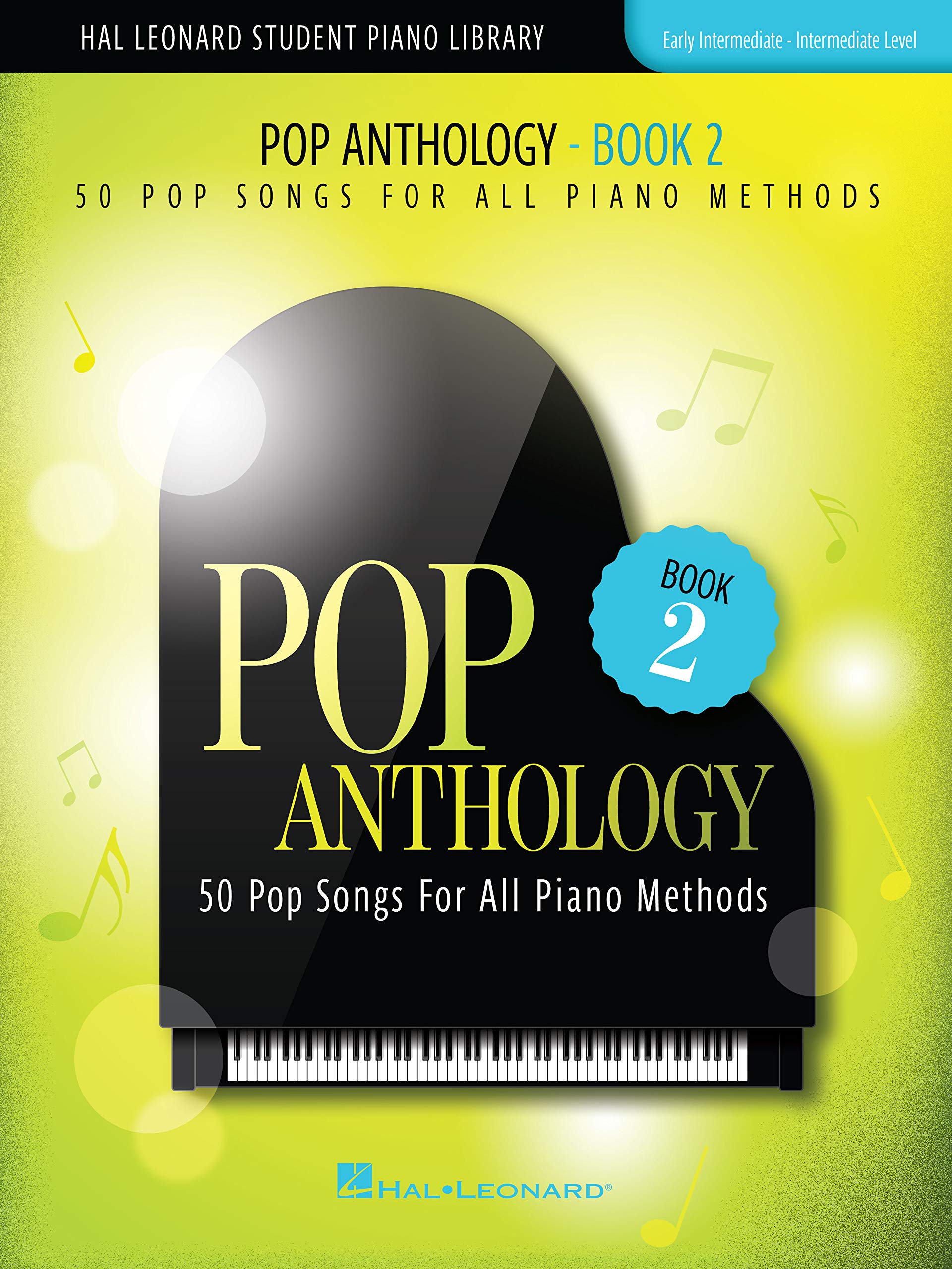 Recueil Pop Anthology 2 progresser au piano avec 50 partitions pop adaptées