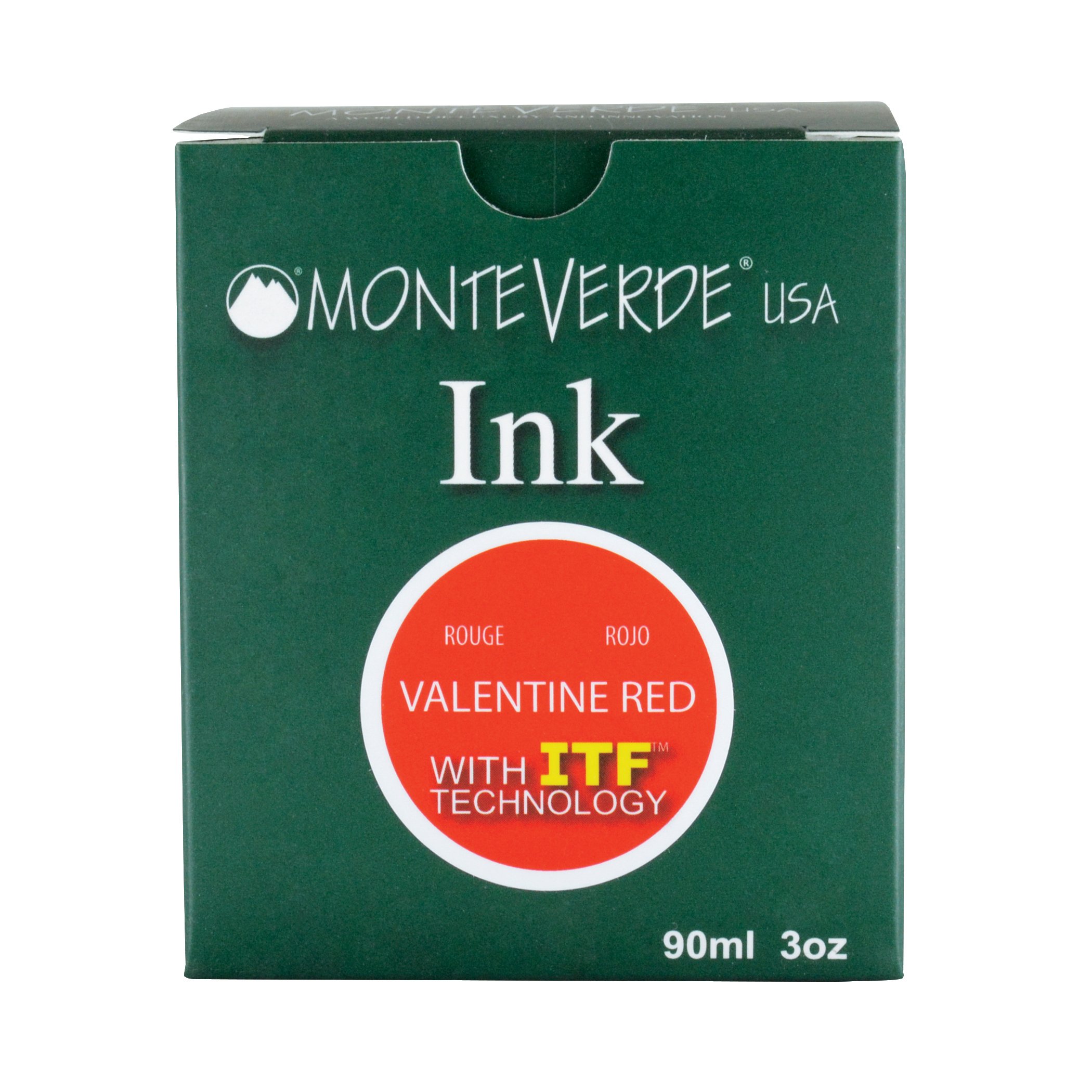 Monteverde Tintenfass mit roter Tinte