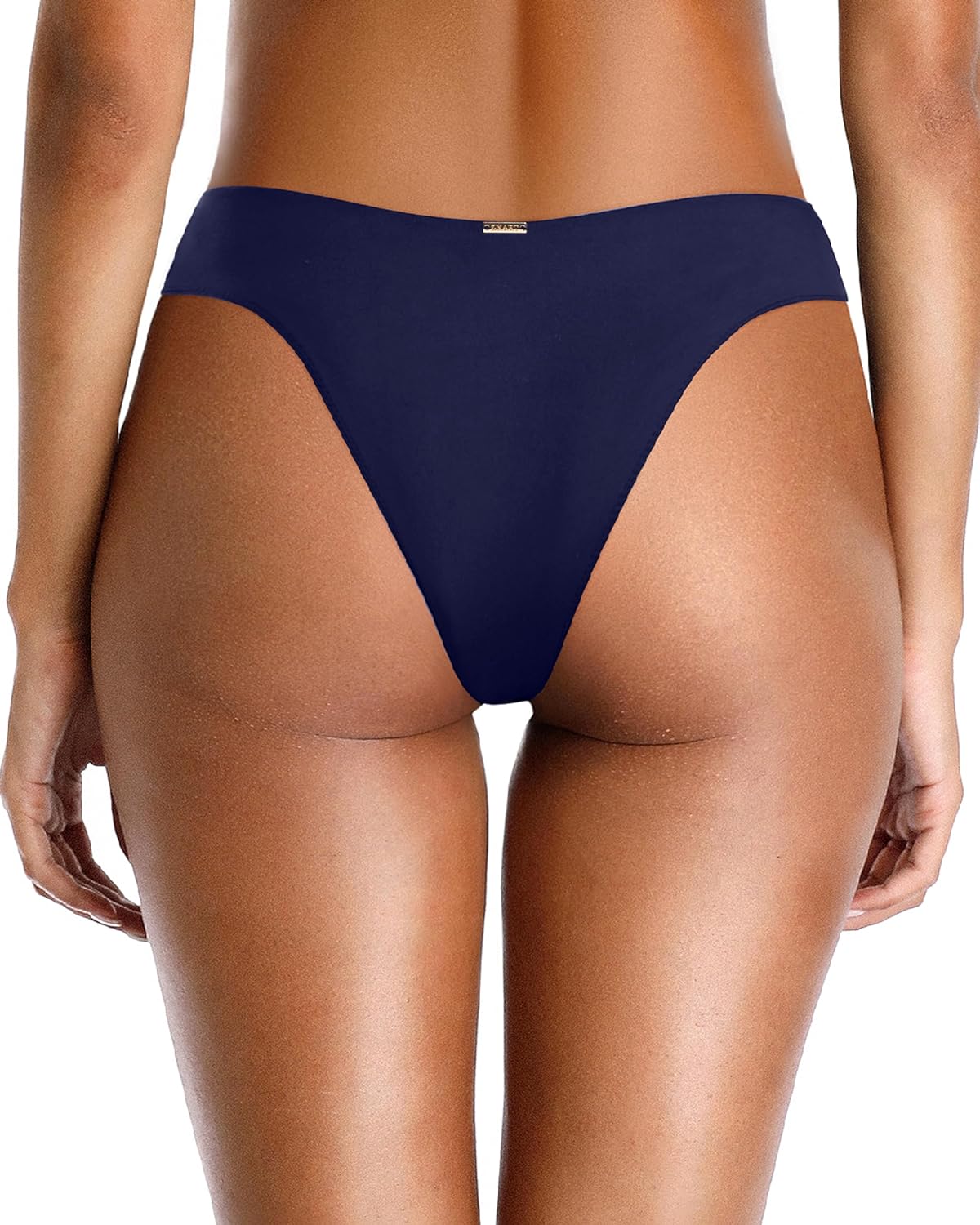 Zmart Women Cheeky Bikini Bottoms V Cut Swim Bottom High Cut Swimsuit Low Waist Low Rise Bathing Suit - Image 2