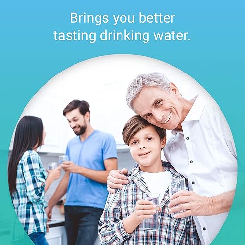 Miniatura 9 de EcoAqua WF1CB Filtro de agua para refrigerador, repuesto para WF1CB, WFCB®, RG100, WF284, NGRG2000, 469910, 9910, paquete de 3