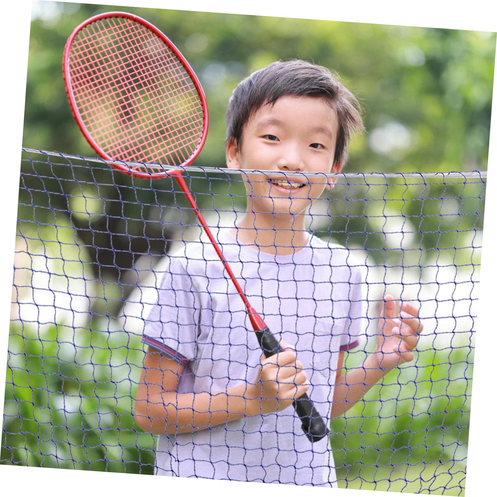 GALPADA Standard Badminton Net Light Weight Easy to Carry Volleyball Tennis Net Replacement