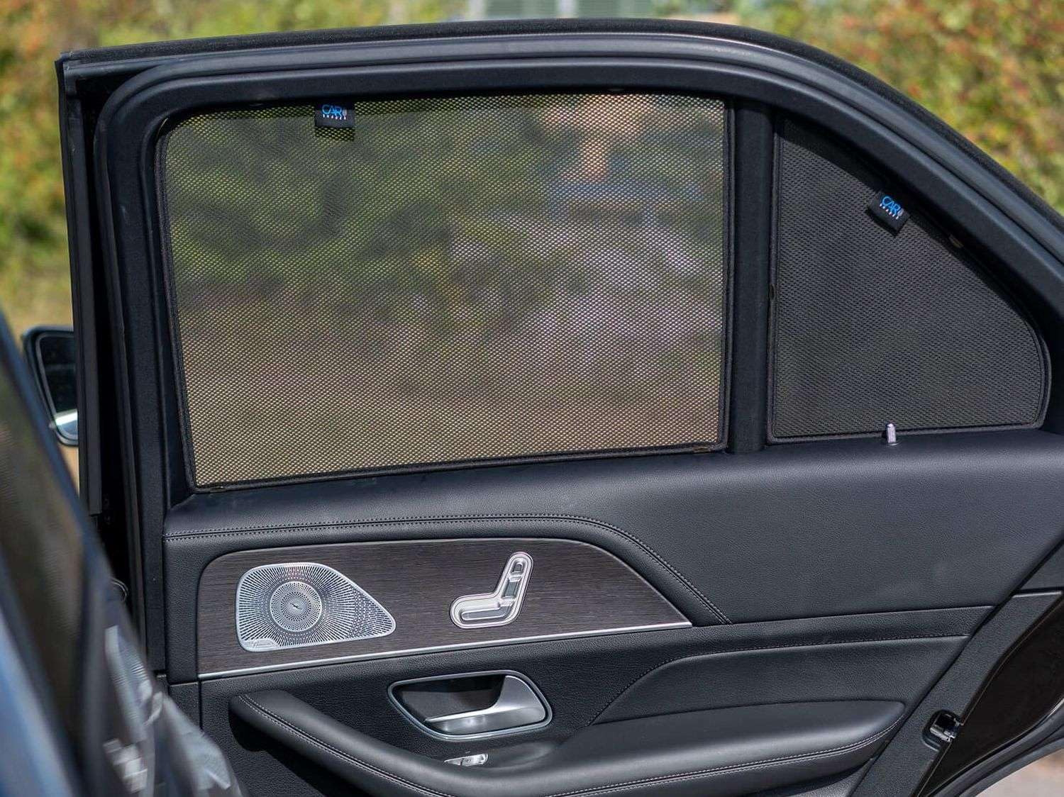 Sonnenschutz Blenden passend für Mercedes GLE (V167) ab 2/2019 4-teiliges Set hintere Türen AZUGA AZ18001527 Sonnenblenden
