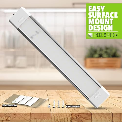 Miniatura 4 de Leisure LED Lámpara de techo LED para caravana con interruptor de encendidoapagado de 14.5 pulgadas, 5000 K, blanco natural, 12 V24 V CC, 1080