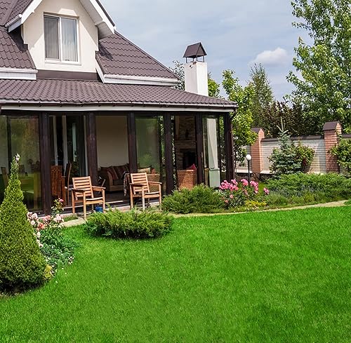 Miniatura 8 de FREADEM Césped artificial para perros de 3 x 3 pies, césped sintético grueso con agujeros de drenaje, césped para interiores y exteriores, para