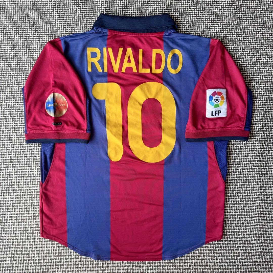 【LFPパッチ付き】リバウド ＃１０ FCバルセロナ ００／０１（H） Amazon.co.jp: LFPパッチ リバウド ＃10 FCバルセロナ 00