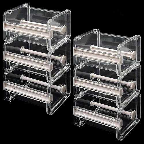 Cortador dispensador de cinta Washi, organizador de soporte de cinta, organizador de cinta Washi, cortador de cinta adhesiva, dispensador de soporte