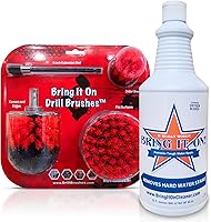 Vista 1 de Juego de accesorios de cepillo limpiador para taladro, kit de limpieza de cepillo eléctrico y extensión de 5 pulgadas, 3 cepillos
