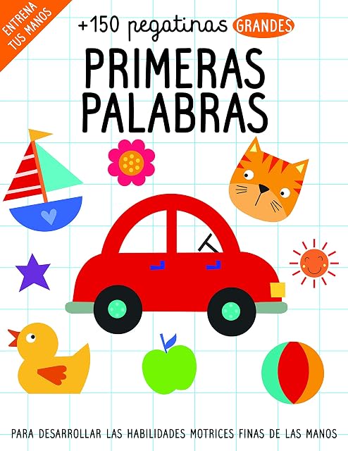 Portada de 150 PEGATINAS: PRIMERAS PALABRAS